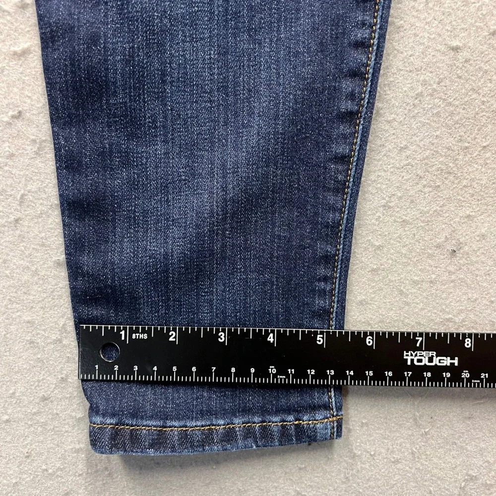 Joes Jeans Skinny Ankle Distressed Ripped Denim Blue Pants Womens Size 31 1406